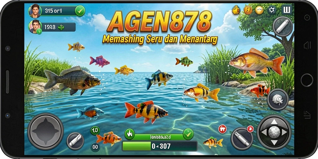 Tangkapan ikan yang mengesankan dalam AGEN878 saat bermain.