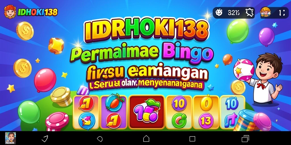 Tampilan gameplay seru di IDRHOKI138 dengan fitur Bingo menarik.