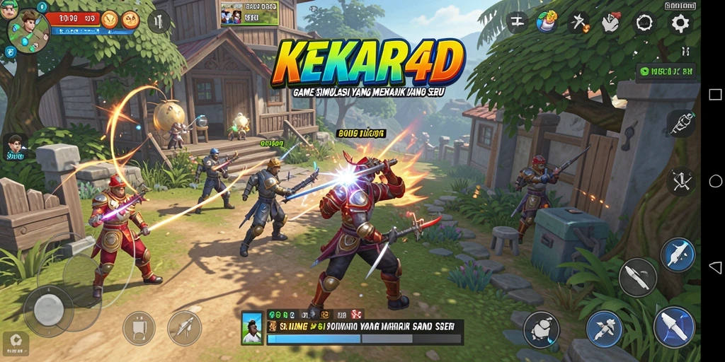 Tampilan gameplay <strong>KEKAR4D</strong> yang menarik dan dinamis.
