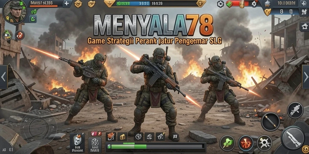 Gameplay menegangkan dan strategi intens dalam MENYALA78.