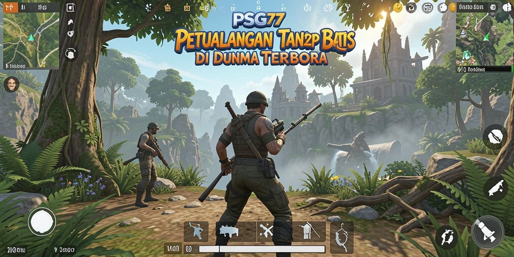 Tampilan menakjubkan dari gameplay Open World PSG77.