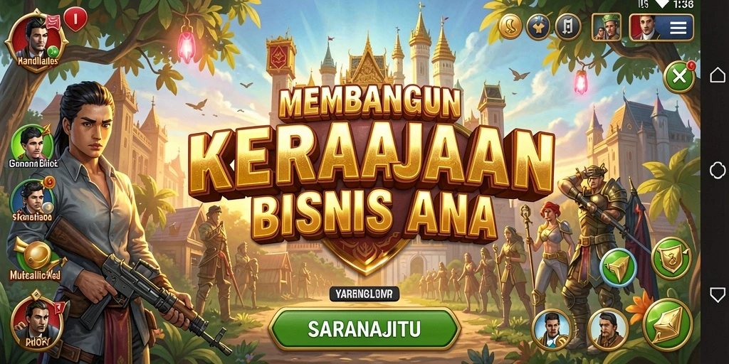 Screenshot menampilkan momen seru dalam gameplay Tycoon.